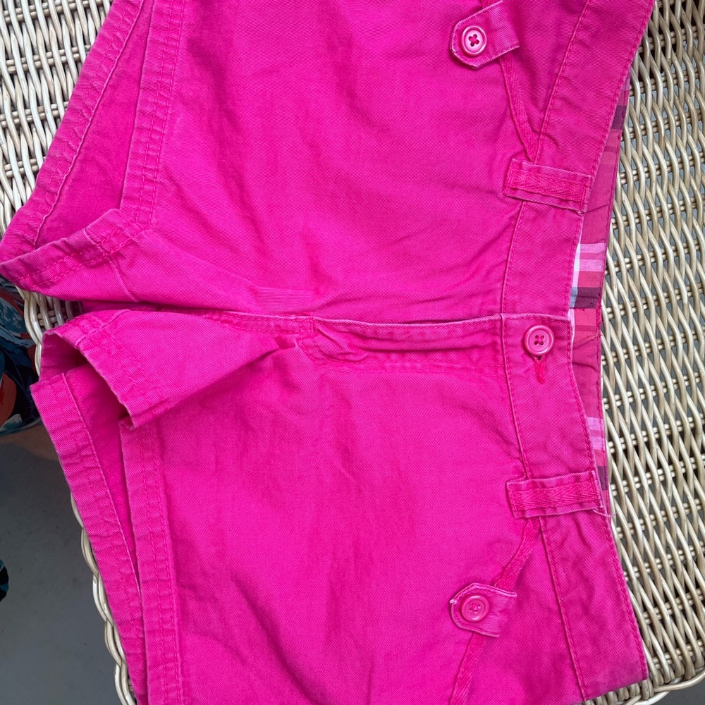 Faded Glory Vivid Pink Women's Cargo Shorts